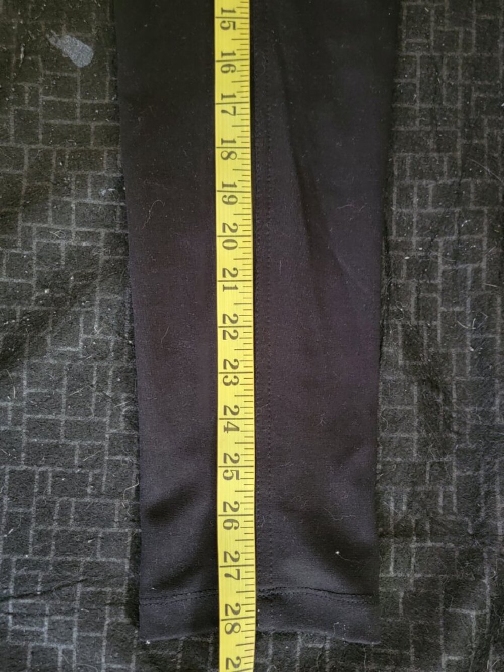 CALVIN KLEIN HIGH RISE BLACK PANTS - Picture 8 of 8